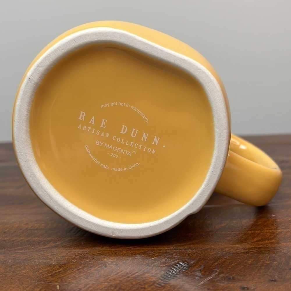 Rae DUNN • “Let’s Get Campy” Yellow Mug - Picture 8 of 11
